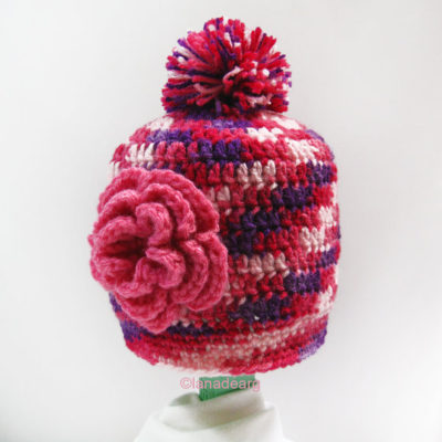 Easy pattern crochet baby hat