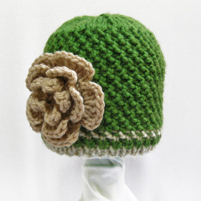 Knit Baby Hat Cashmere Merino Wool