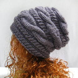 Slouchy Hat Knitting Pattern