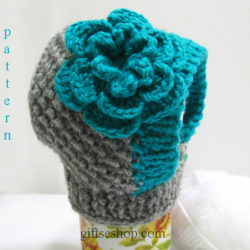 Baby Hat Bonnet Knitting Pattern — Baby Bonnet Pattern, Photo prop
