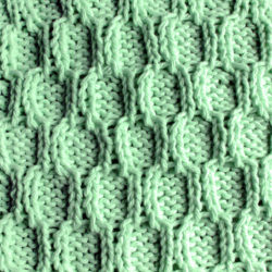 Trellis Stitch, Honeycomb trellis cable knitting stitch pattern