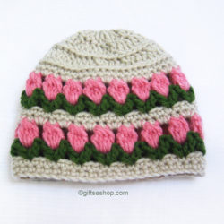 Crochet Baby Girl Hat Pattern