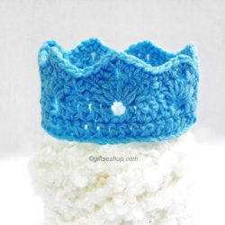 boy prince crochet crown