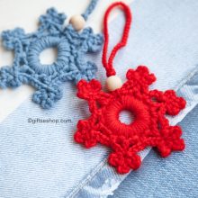 Free Crochet Bell Flower Pattern – Crochet Bookmark Pattern – Gifts shop