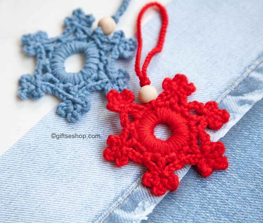 Snowflake Pattern Crochet Snowflake