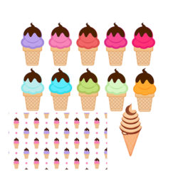 ice cream cone clip art