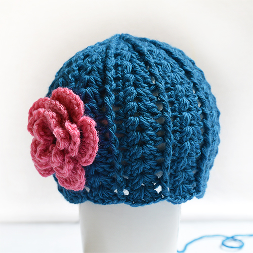Easy Crochet Baby Hat Pattern Newborn- One Year with ...