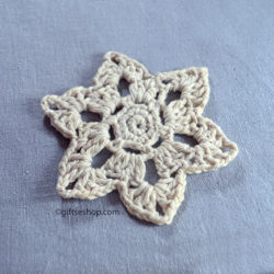 Crochet coaster pattern- flower coaster