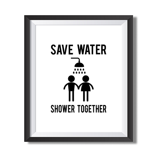 save water together