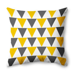 Geometric Pillow Covers