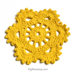 crochet coaster pattern