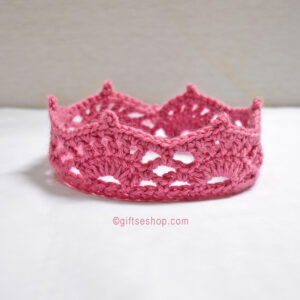 newborn princess crown tiara crochet pattern