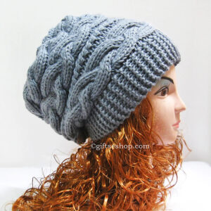 cable beanie hat knitting pattern